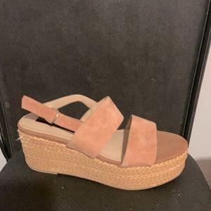Steve Madden wedges pink